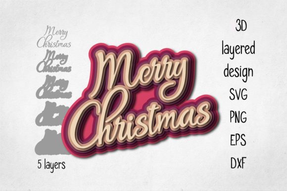 3D Layered Merry Christmas: A Strategic Guide to Creative Implementation