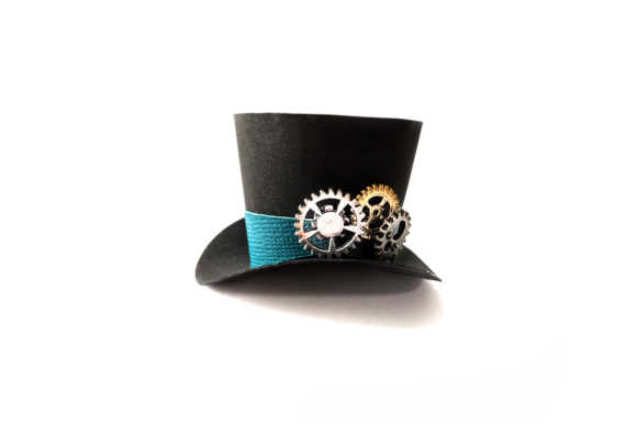 3D Mini Top Hat SVG for Paper Crafts
