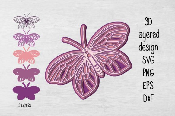 3D Multilayer Butterfly: Unlocking Creative Potential for Home Decor and Gifts