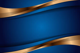 Abstract Background Blue Gold: Elevating Your Visual Identity