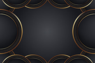 Abstract Circle Gold Grey: Elevating Modern Brand Identity with Luxury Vector Design