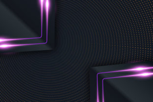 Black Paper Cut Background with Violet: A Modern Design Solution for High-Impact Visuals