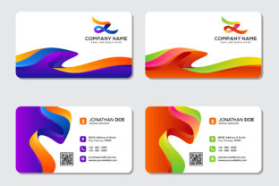 Liquid Business Card Green Blue: A Fluid Identity Template