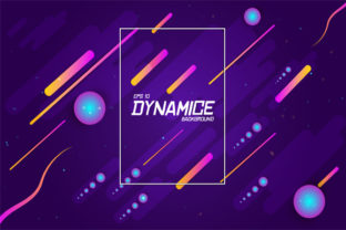 Modern Background with Dynamic Shape
