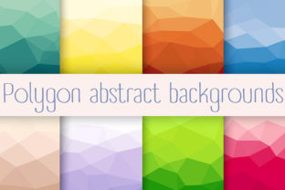 Set Polygon Abstract Background