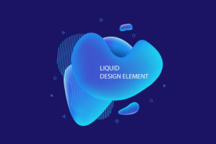 Unlocking Creativity with Blue Liquid Banner Elements and Abstract Modern Fluid Graphics
